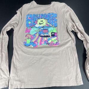 Nike Shirt Women's Medium Have a Nike Day Neon Funky Graphics Long Sleeve